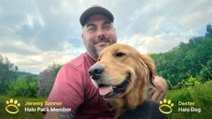 A Loyal Companion Through Cancer: Jeremy and Dexter’s Halo Collar Journey