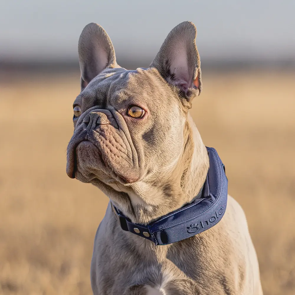 Midnight collar on dog